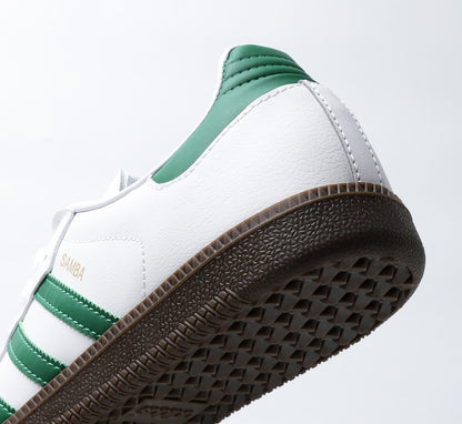 ADIDDAS SAMBA OG WHITE GREEN GUM (AAA GRADE)