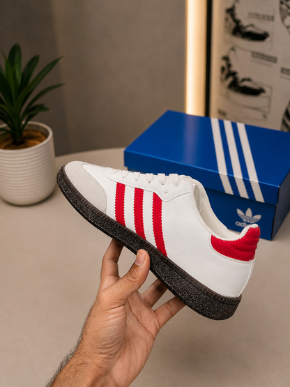 Adidas Samba OG Cloud White/Red – Premium Collection