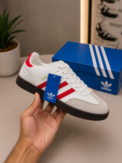 Adidas Samba OG Cloud White/Red – Premium Collection