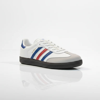 Adidas Samba OG Cloud White/Blue/Red – Premium Collection