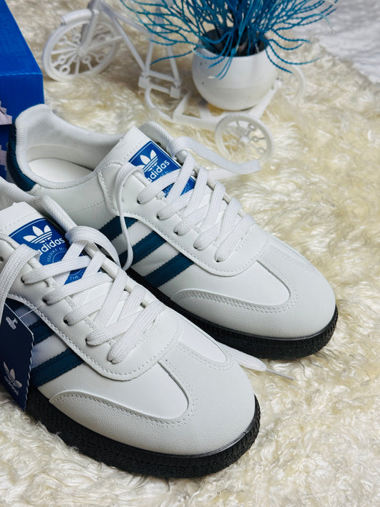 Mens SAMBA OG WHITE ROYAL BLUE (AAA GRADE)