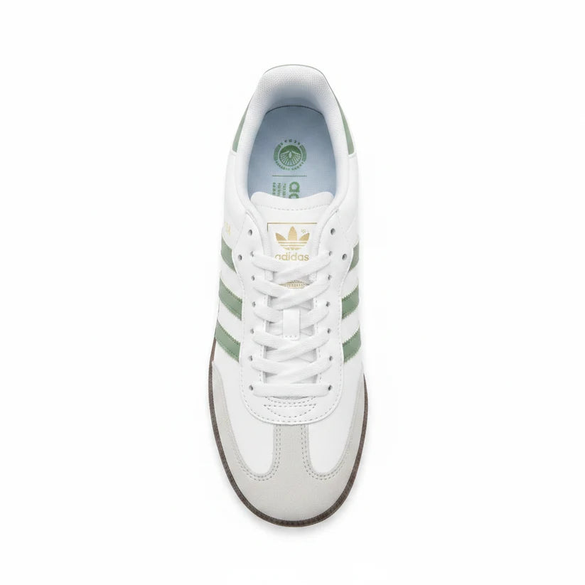 Adidas Samba – White Sage Green